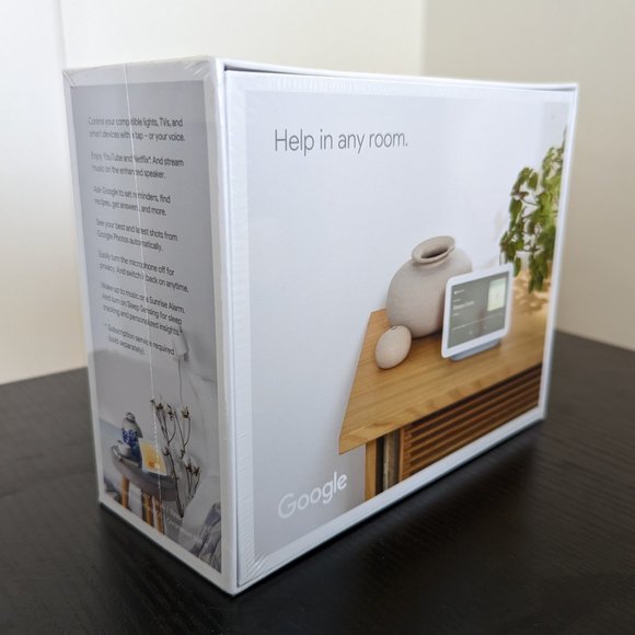 NEW Google Nest Hub 2nd Gen - Mist - Picture 3 of 4